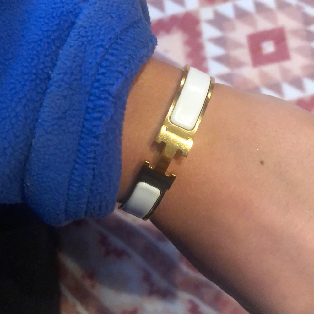 Hermès clic H link bracelet. Size PM - Picture 5 of 5